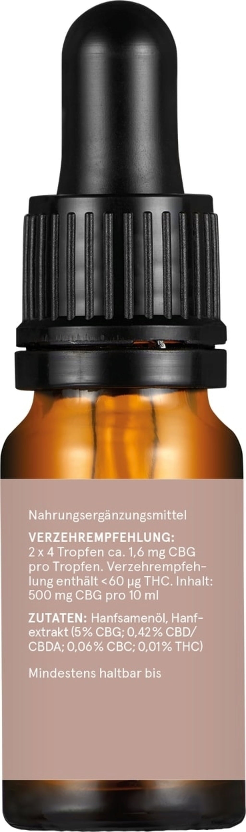 CBD VITAL CBG Natural Extract 5% - 10 ml