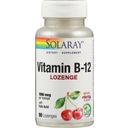 Solaray B12-vitamin szopogatótabletta - 90 szopogatótabletta