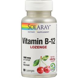 Solaray Vitamine B 12 - Pastilles à Sucer
