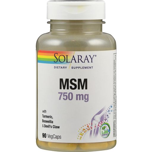 Solaray MSM kapszula - 90 veg. kapszula