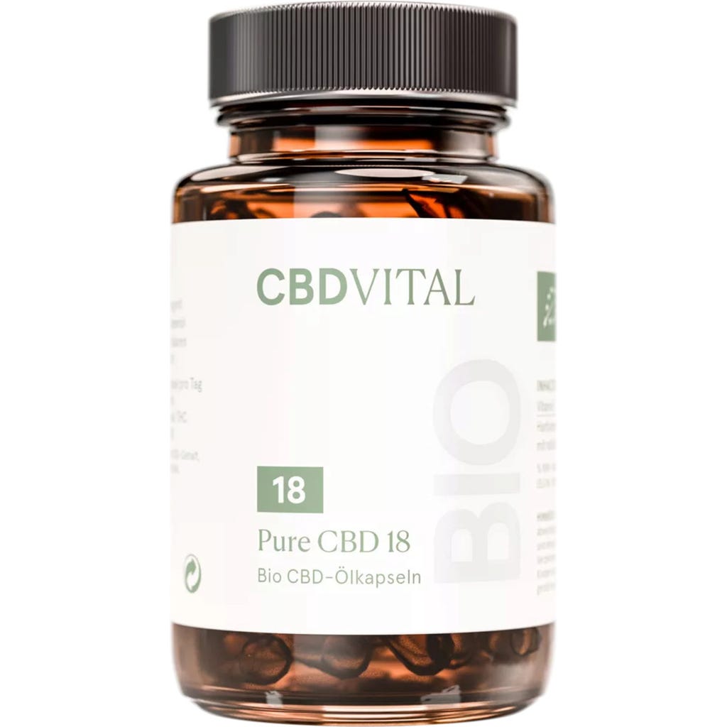 PURE CBD 18, 60 kapszula - CBD VITAL - VitalAbo Online Shop