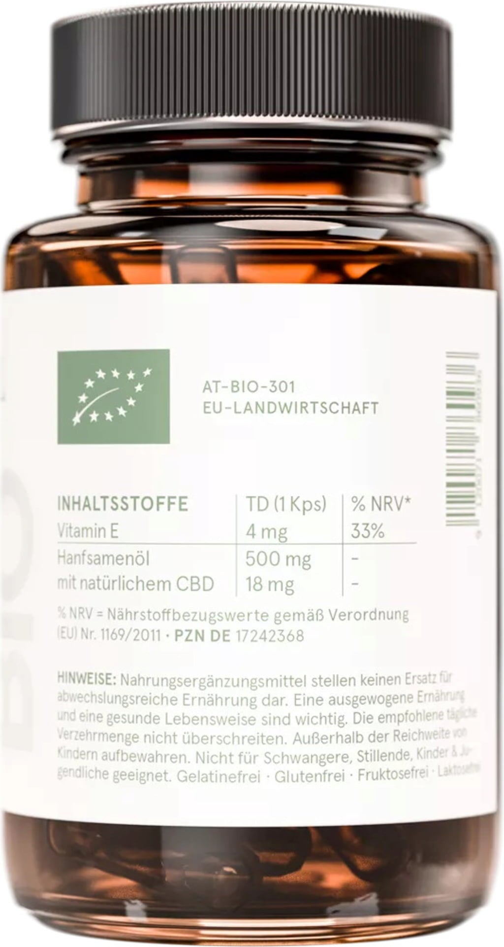 PURE CBD 18 - 60 gélules
