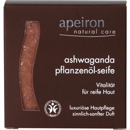 Apeiron Сапун с растителни масла Индийски женшен