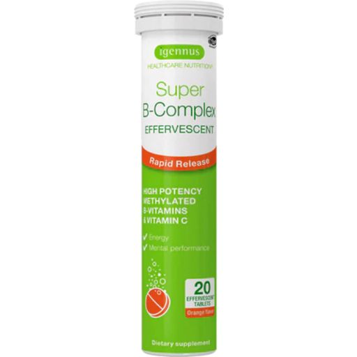 Super B-Complex - Comprimés Effervescents - 20 comprimés