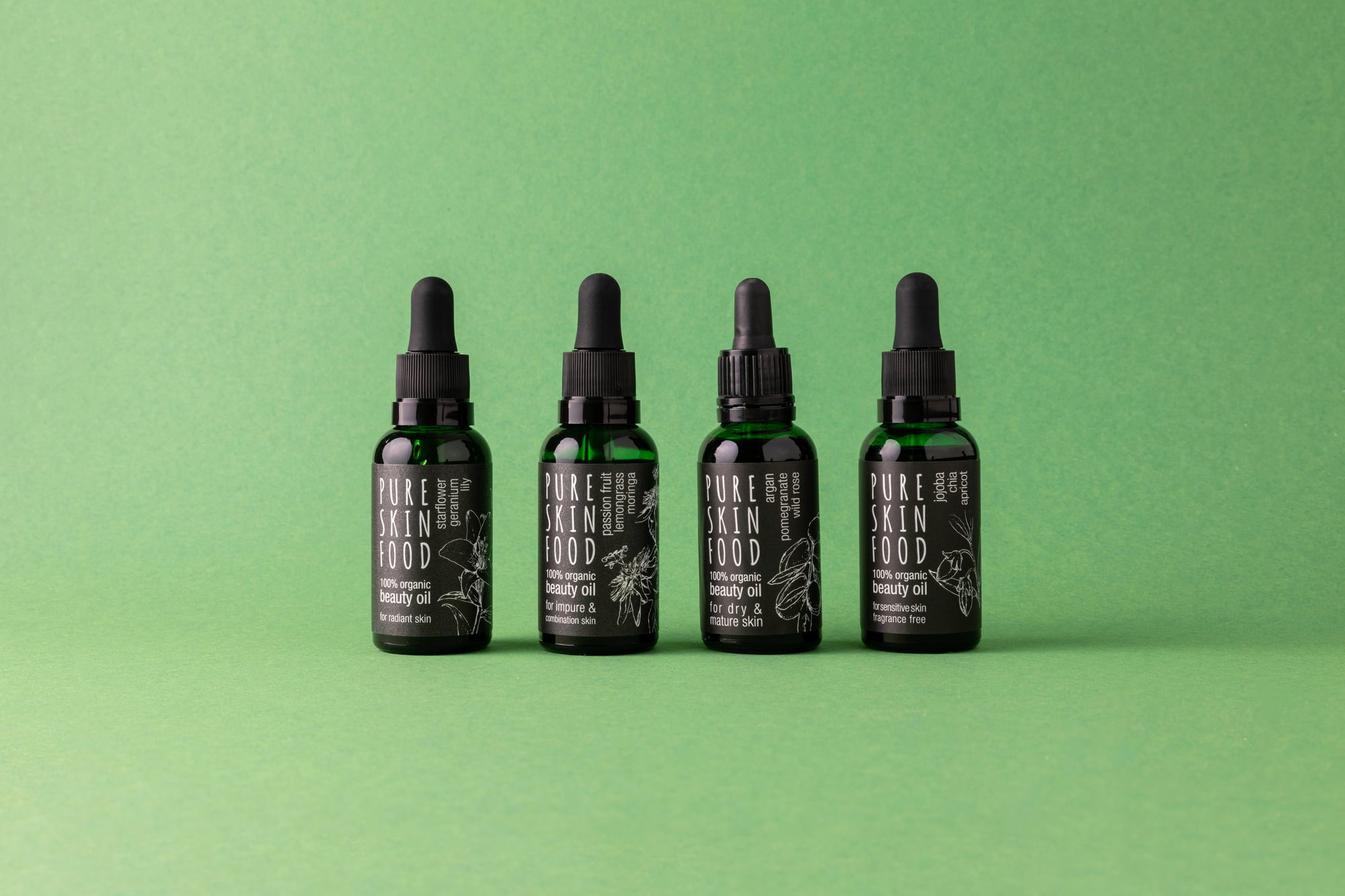 Pure Skin Food Beauty Öl für empfindliche Haut