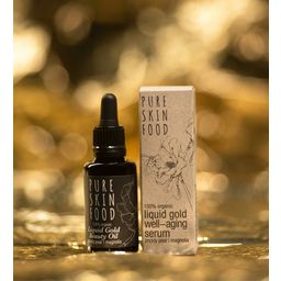 Pure Skin Food Organic Liquid Gold Well-Aging Serum