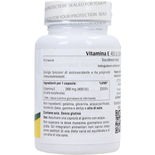 Nature's Plus Vitamin E 400 IE-Blandade Tokoferoler - 60 Softgels