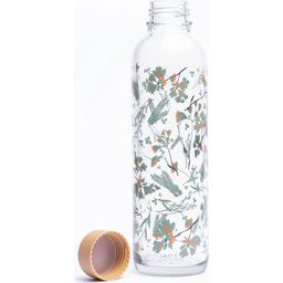 Carry Bottle Стъклена бутилка - FLOWER RAIN, 0,7 L - 1 бр.