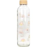 Carry Bottle Стъклена бутилка - BOHO RAINBOW, 0,7 L