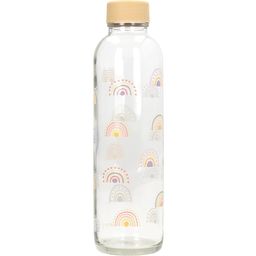 Carry Bottle Botella de Vidrio - BOHO RAINBOW, 0,7 L