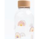 Carry Bottle Botella de Vidrio - BOHO RAINBOW, 0,7 L - 1 pieza