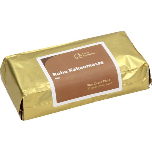 Terra Elements Criollo Kakaomasse roh im Ganzen, Bio - 250 g