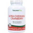 Ultra Chewable Cranberry z vitaminom C, žvečljive tablete - 180 žveč. tabl.