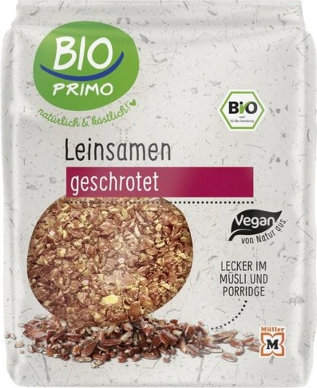 Biologisch Gemalen Bruine Lijnzaad - 200 g