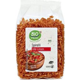 BIO PRIMO Organic Red Lentil Spirelli - 250 g