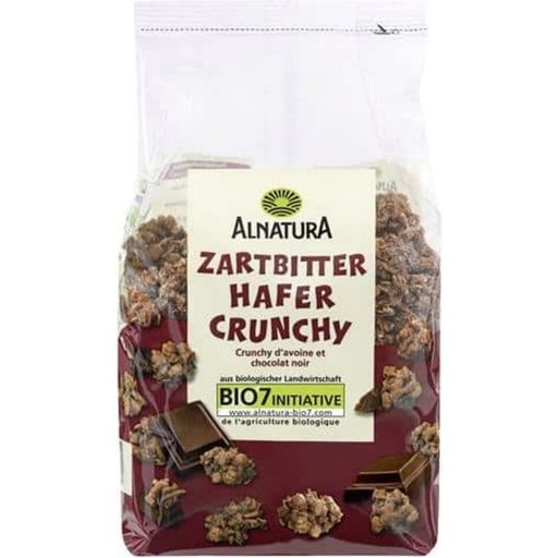 Alnatura Luomu Crunchy kaura & tumma suklaa - 375 g