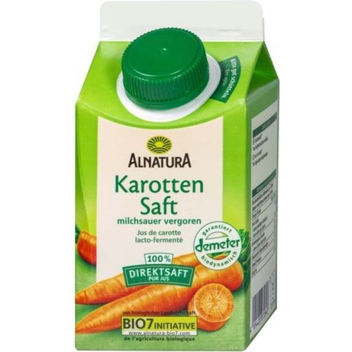 Alnatura Ekologisk Morotsjuice Mjölksyrajäst - 500 ml