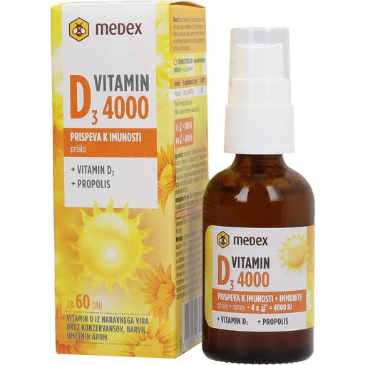 Medex Vitamine D3 4000 - 30 ml