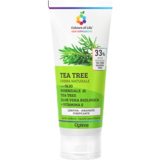Optima Naturals Colours of Life Tea Tree Oil Cream 33% - 100 ml