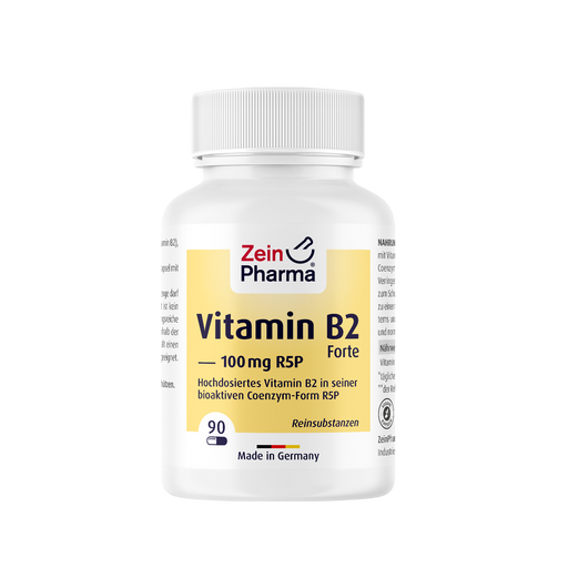 ZeinPharma Vitamina B2 Forte, 100 mg R5P - 90 cápsulas