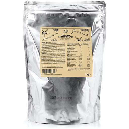 KoRo Vegaaninen proteiinijauhe vanilja - 1 kg