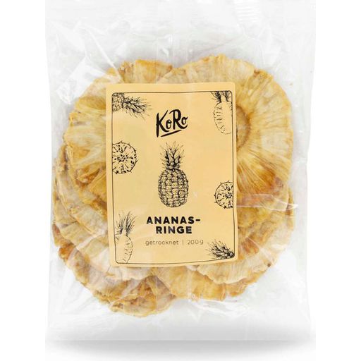 KoRo Ananas en Tranches - Sans Sucre Ajouté