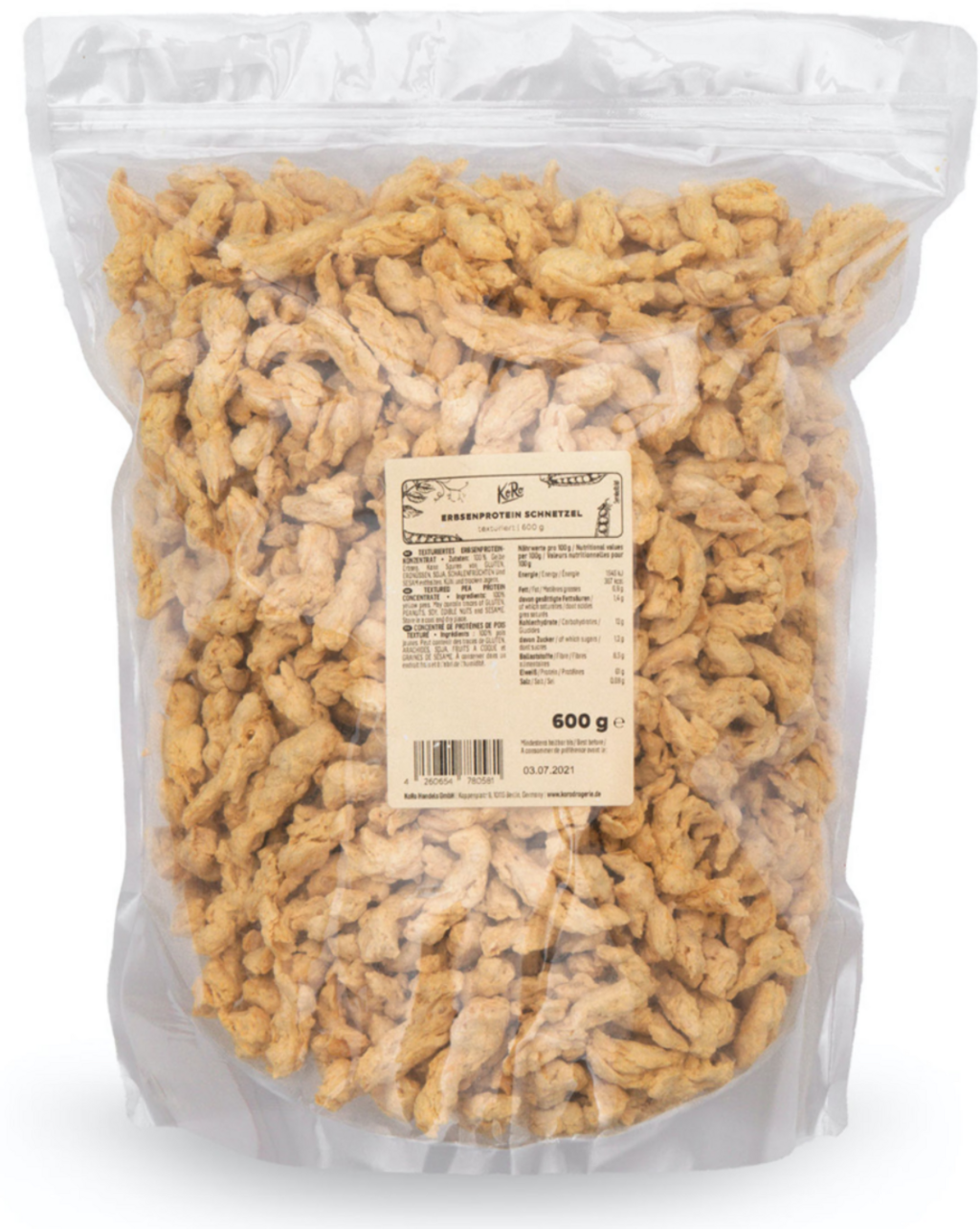 KoRo Ärtprotein i Strimlor