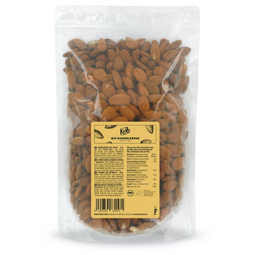 KoRo Organic Almonds - 1 kg