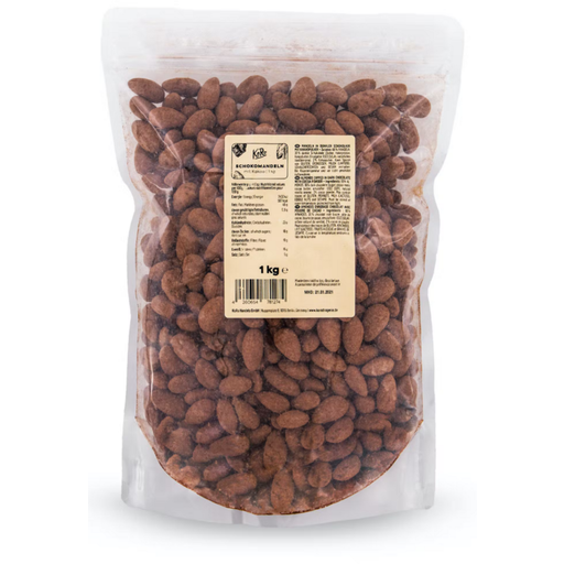 KoRo Amandelen in Pure Chocolade met Cacao - 1 kg