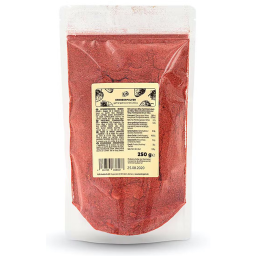 KoRo Gefriergetrocknetes Erdbeerpulver - 250 g