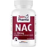 NAC (N-asetyylikysteiini) 750 mg