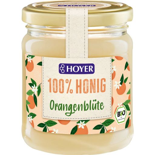 HOYER Bio Pomarančni cvetlični med - 500 g
