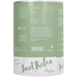 Just Relax - bio CBD konopný čaj - 100 g