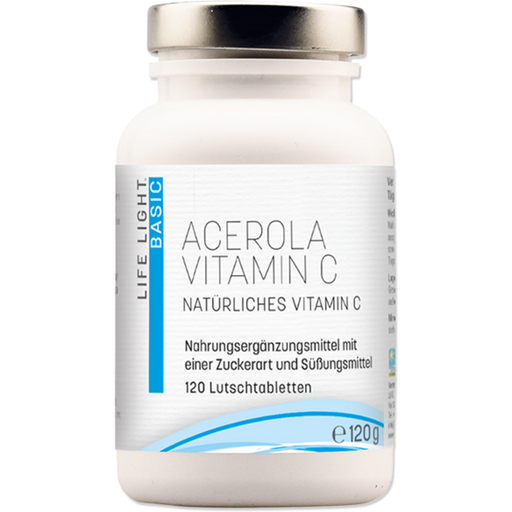 Life Light Vitamine C Acérola - 120 comprimés à sucer