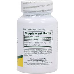 Витамин D3 400 IU - 90 таблетки