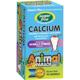 Nature's Plus Animal Parade Calcium ohne Zucker - 90 Kautabletten