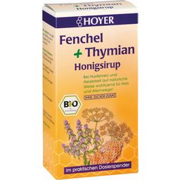 HOYER Fenchel + Thymian Honigsirup Bio