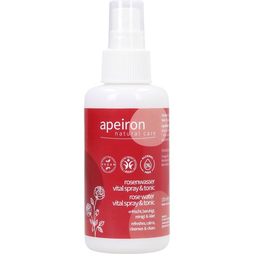 Apeiron Rožna voda - vitalno razpršilo - 100 ml