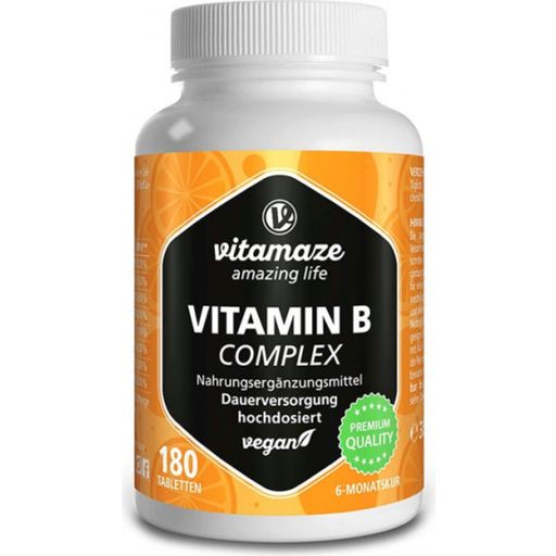 Vitamaze Vitamin B-Complex - 180 Tabletter