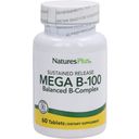 Nature's Plus Mega B-100 mg S/R - 60 tabl.