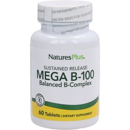Nature's Plus Mega B100 mg S/R - 60 Tabletki