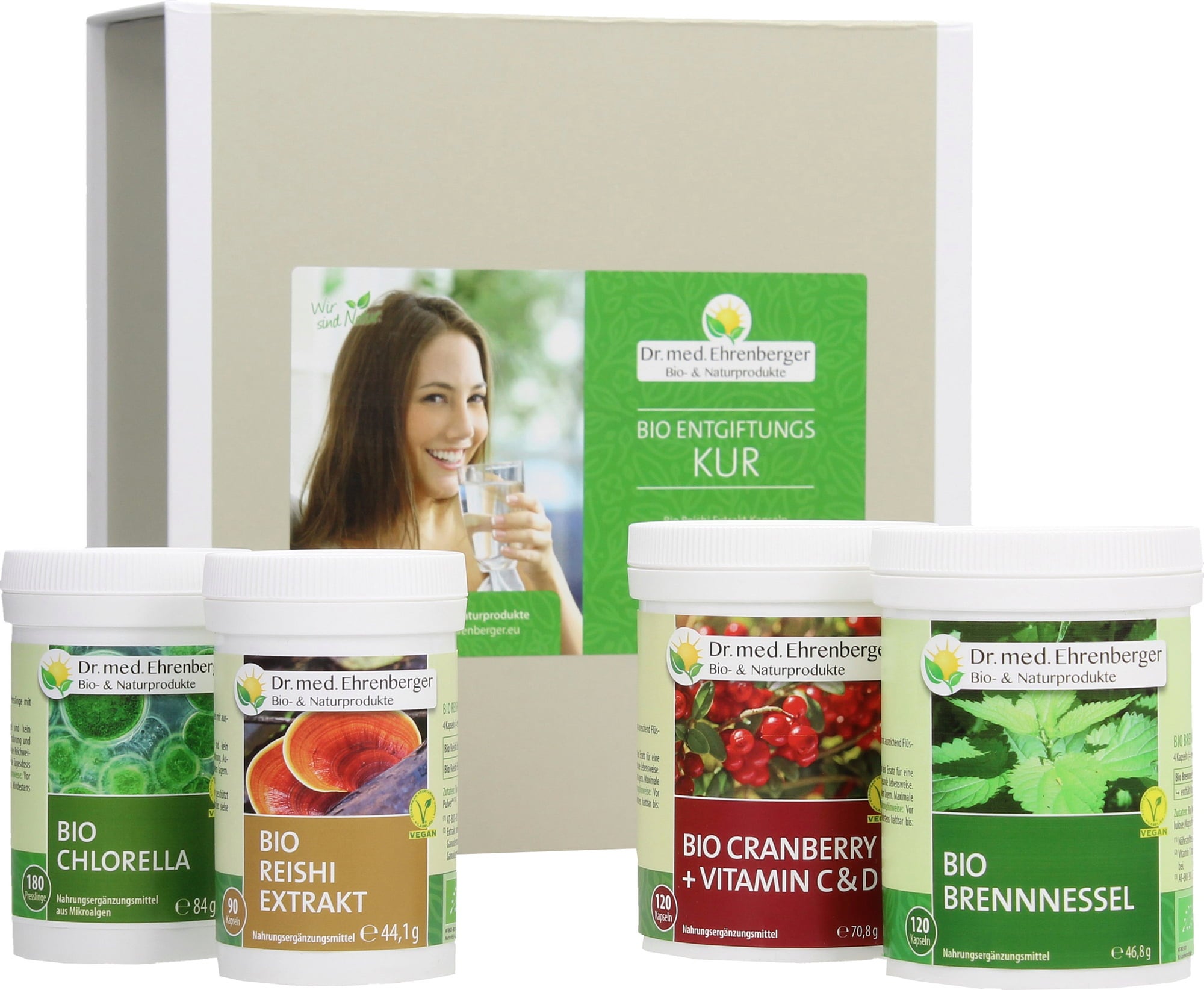 Dr. med. Ehrenberger Bio- & Naturprodukte Set de Desintoxicação Bio 