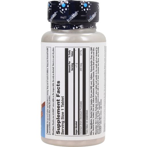 Picolinate de Chrome 200 mg - Comprimé à Sucer - 120 comprimés à sucer