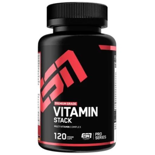 ESN Premium Grade Vitamin Stack - 120 Kapslar