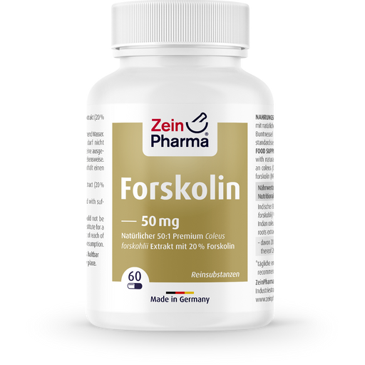 ZeinPharma Forskolin 50 mg - 60 Kapseln