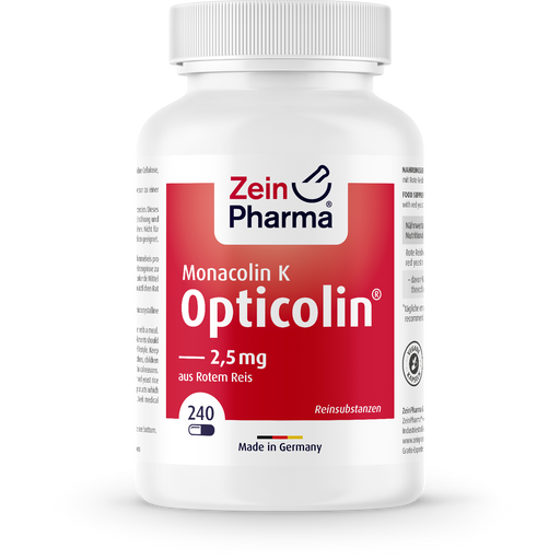 ZeinPharma Monacolin K Opticolin® 2.5mg - 240 capsules