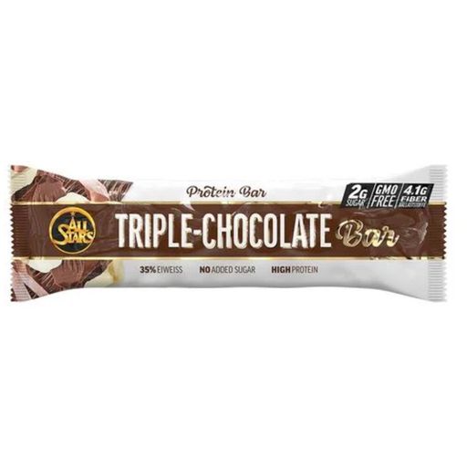 All Stars Protein Bar Triple-Chocolate, 1 szelet, egyenként 50 g - 50 g