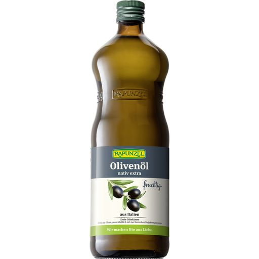 Rapunzel Organic Extra Virgin Olive Oil, Fruity - 1 l