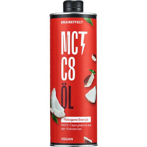 BRAINEFFECT Olej MCT C8 - 1.000 ml