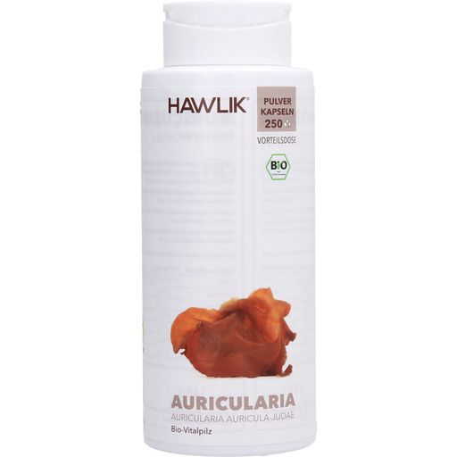 Hawlik Bio Auricularia v prahu - kapsule - 250 kaps.